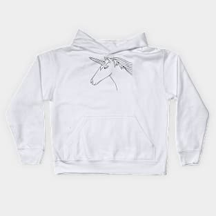 Beautiful and Elegant Unicorn Kids Hoodie